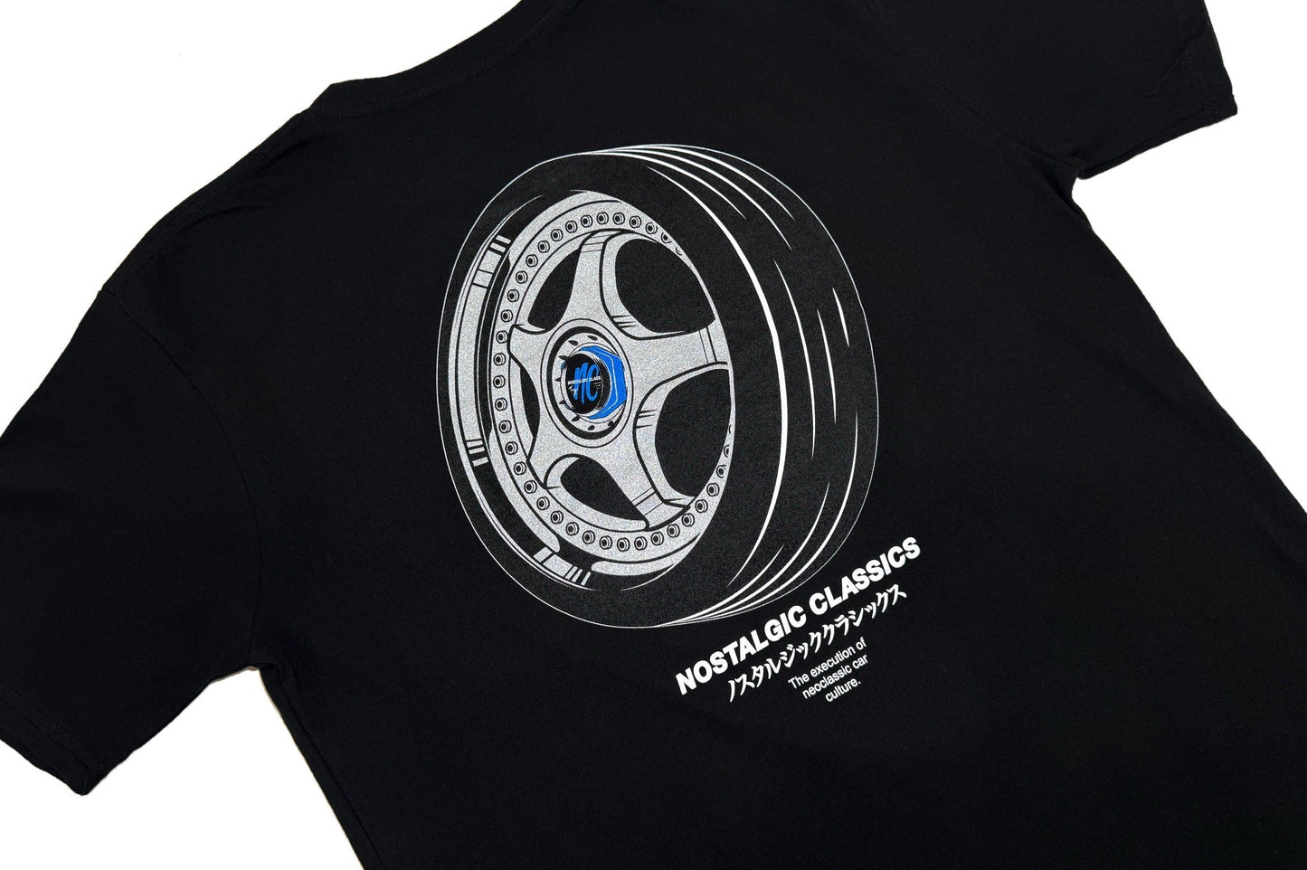 GReddy Nostalgic Classics NC Blue Tee - Black