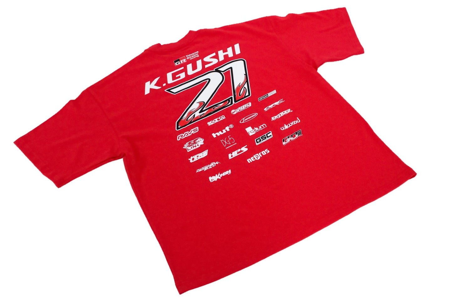 GReddy 2025 K.Gushi Team (Boxy Fit) Tee(s) - Red