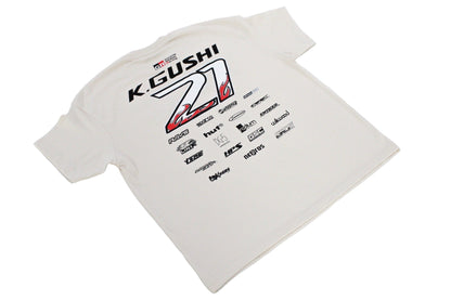 GReddy 2025 K.Gushi Team (Boxy Fit) Tee(s) - Cream White