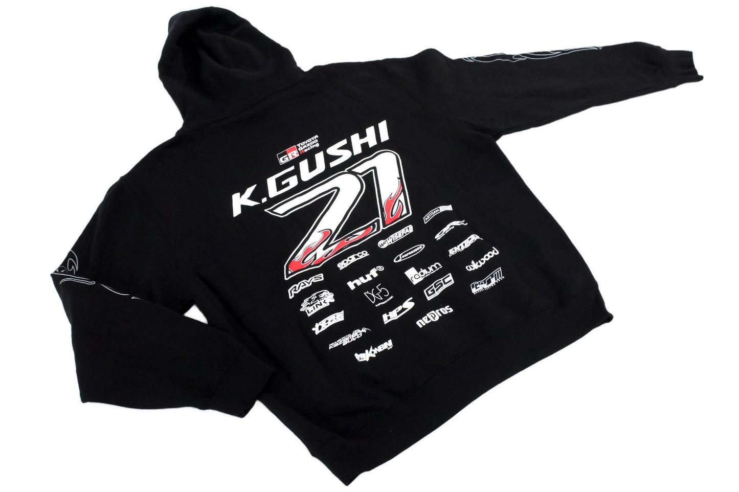 GReddy 2025 K.Gushi Team Hood(s)- Black