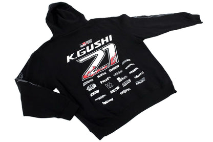 GReddy 2025 K.Gushi Team Hood(s)- Black