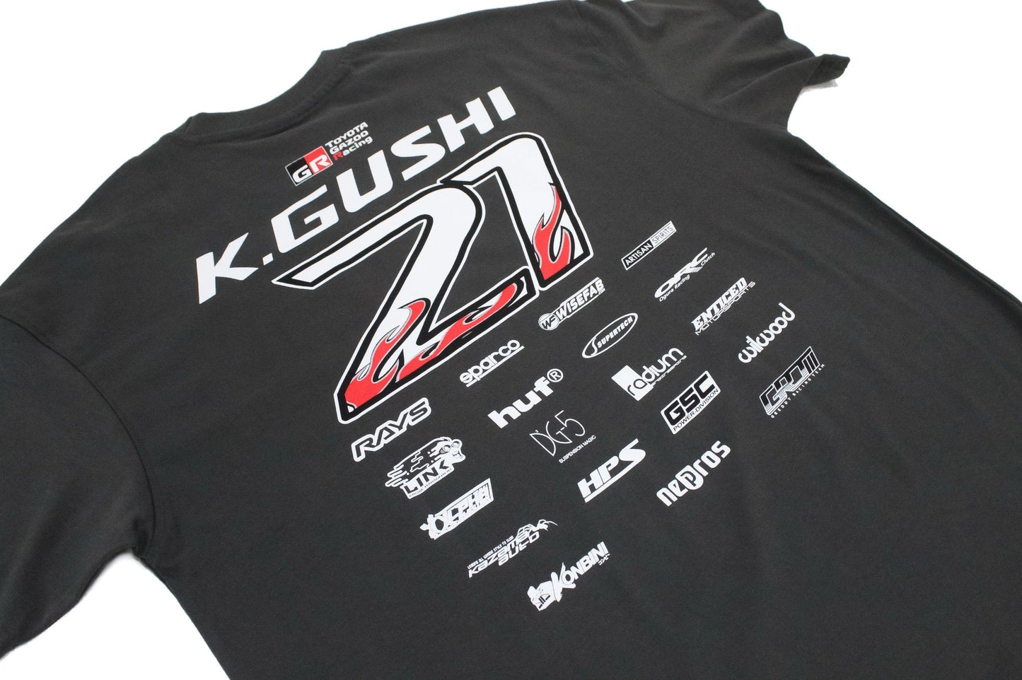 GReddy 2025 K.Gushi Team (Boxy Fit) Tee(s) - Asphalt