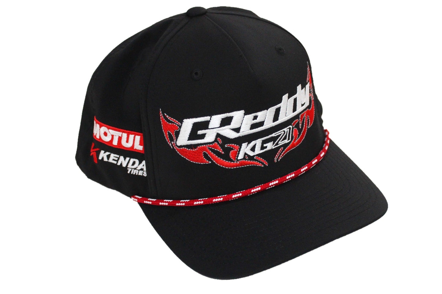 GReddy 2025 K.Gushi Team Rope Snapback - Black