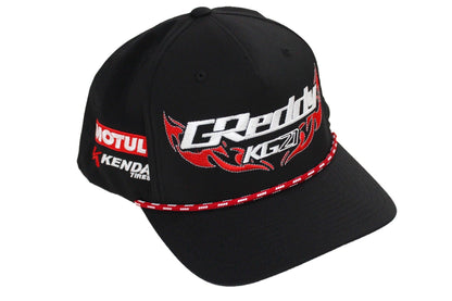 GReddy 2025 K.Gushi Team Rope Snapback - Black