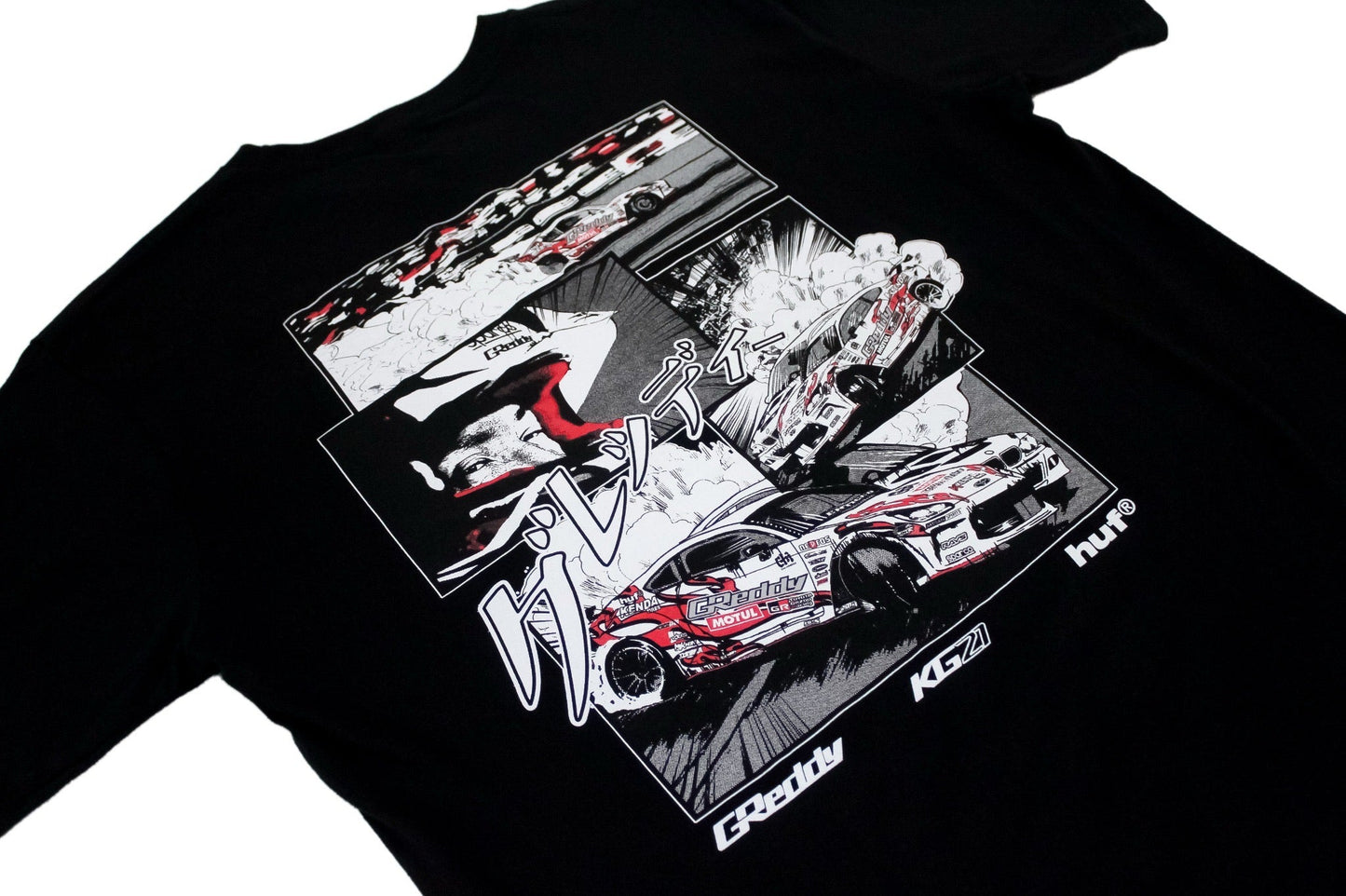 GReddy X HUF Reveal KG21 Tee(s) - Black