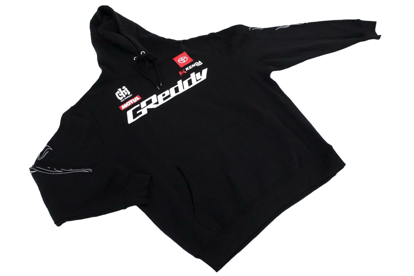 GReddy 2025 K.Gushi Team Hood(s)- Black