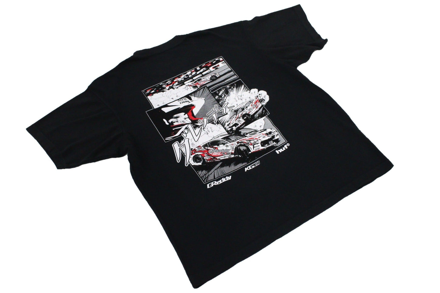 GReddy X HUF Reveal KG21 (Boxy Fit) Tee(s) - Pigment Black