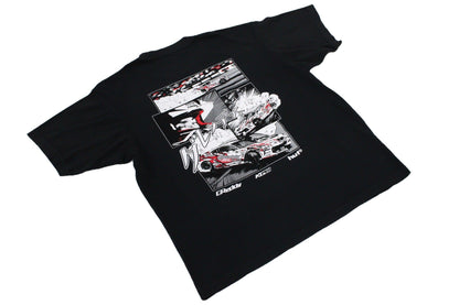 GReddy X HUF Reveal KG21 (Boxy Fit) Tee(s) - Pigment Black