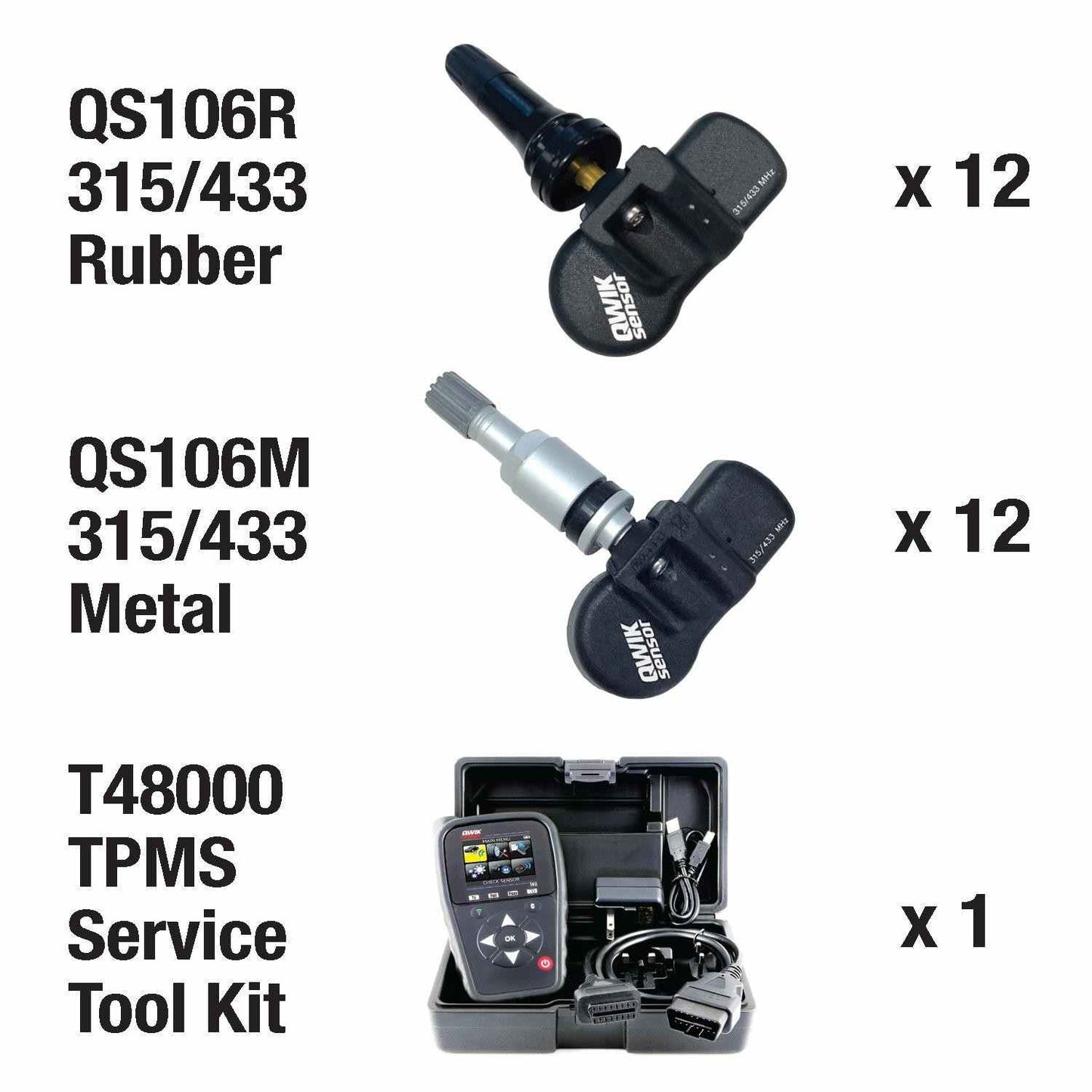 Standard Ignition Tire Pressure Monitoring System Sensor Service Kit TPM9023