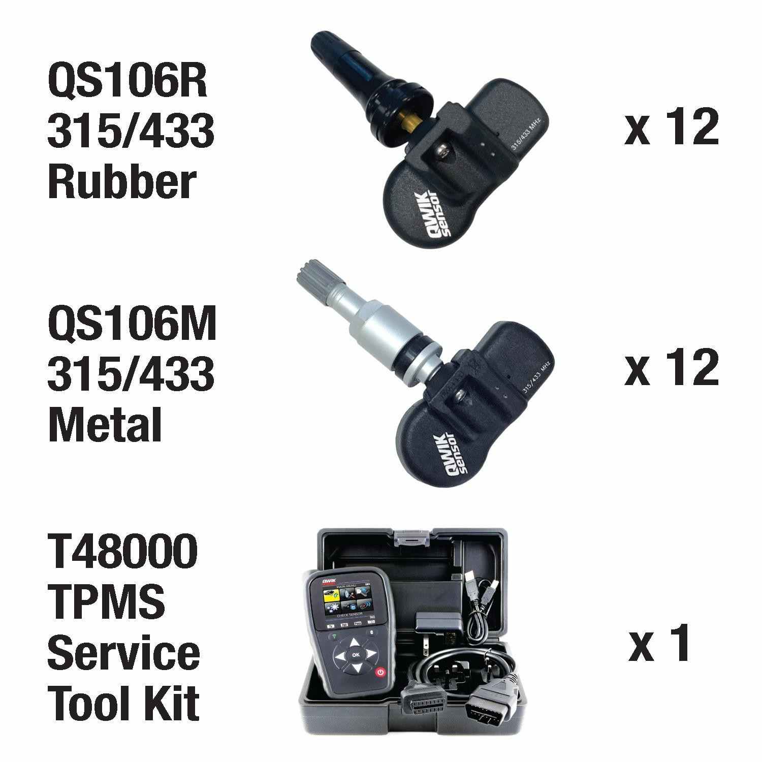Standard Ignition Tire Pressure Monitoring System Sensor Service Kit TPM9023