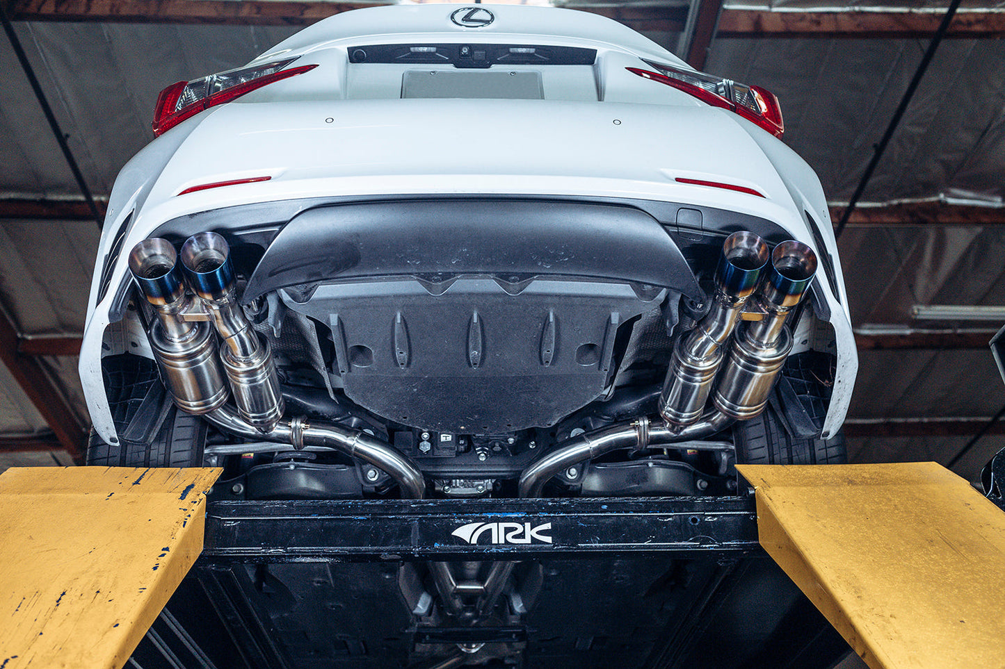 ARK 2016-2017 Lexus RC200t GRiP Exhaust (Non-Resonated)