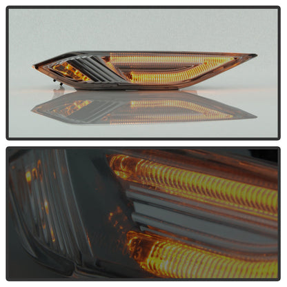 SPYDER xTune 11-14 Porsche Cayenne 958 Side Marker Lights - Smoke (SML-ON-PCAY11-LED-SM) 9038723
