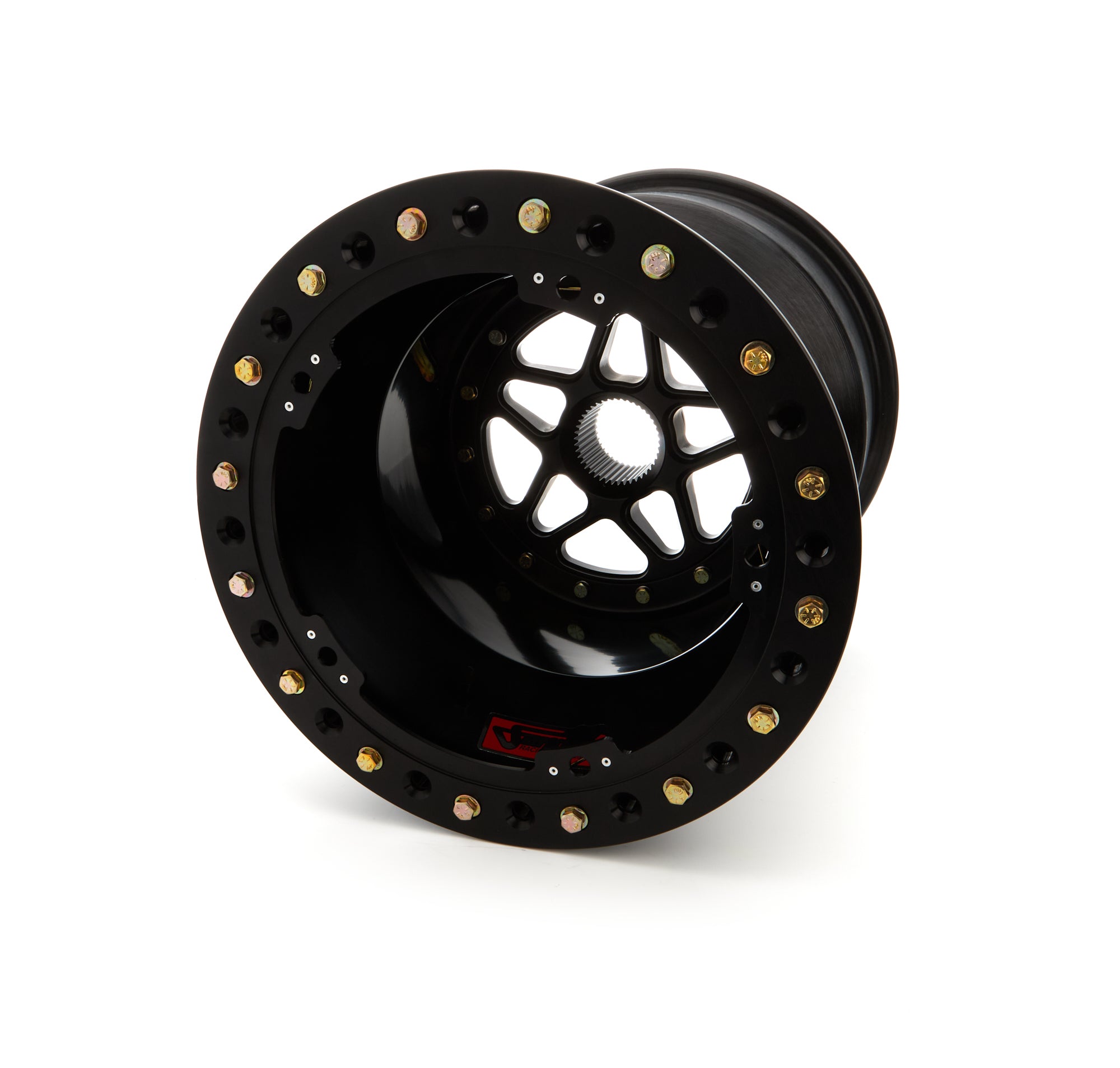 Sander Engineering Sprint Wheel 15x17 6in BS Outside Lock Black Wheels Wheels main image