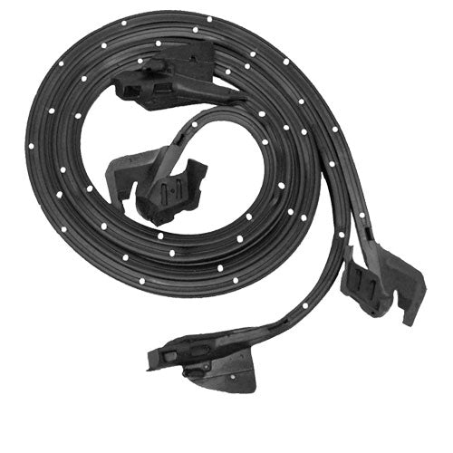 Soff Seal International Door Weatherstrip with C lips and Molded Ends Weatherstripping and Rubber Details Weatherstrip Vehicle Kits main image