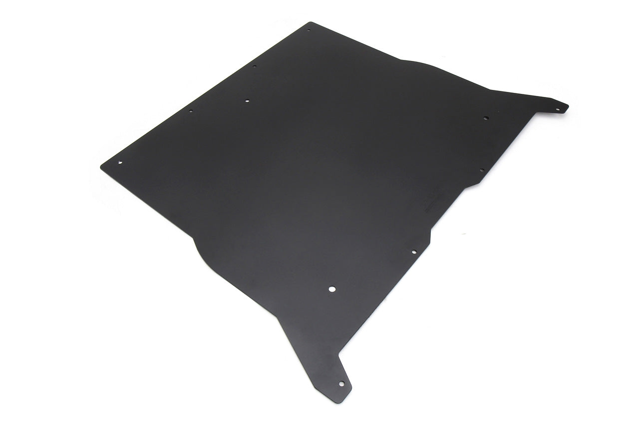 HPS Performance HPS Aluminum Front Skid Plate Undertray Protection Shield 2017-2023 Tesla Model 3, Black SP-101