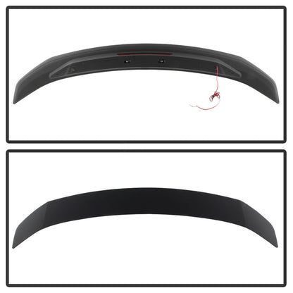 SPYDER Xtune Honda Civic 4DR 16-18 RS Spoiler - ABS SP-OE-HC164DRS 9938757
