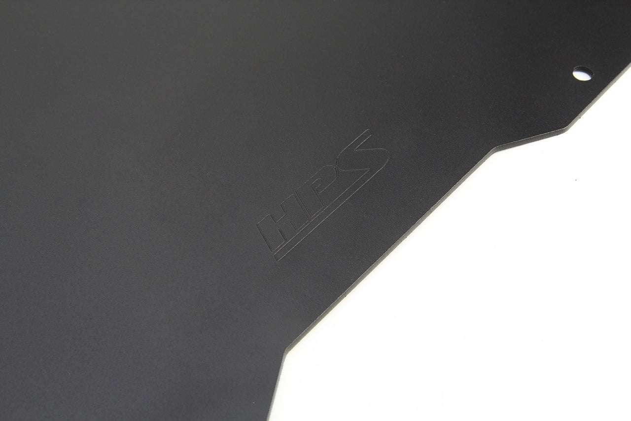 HPS Performance HPS Aluminum Front Skid Plate Undertray Protection Shield 2020-2023 Tesla Model Y, Black SP-101
