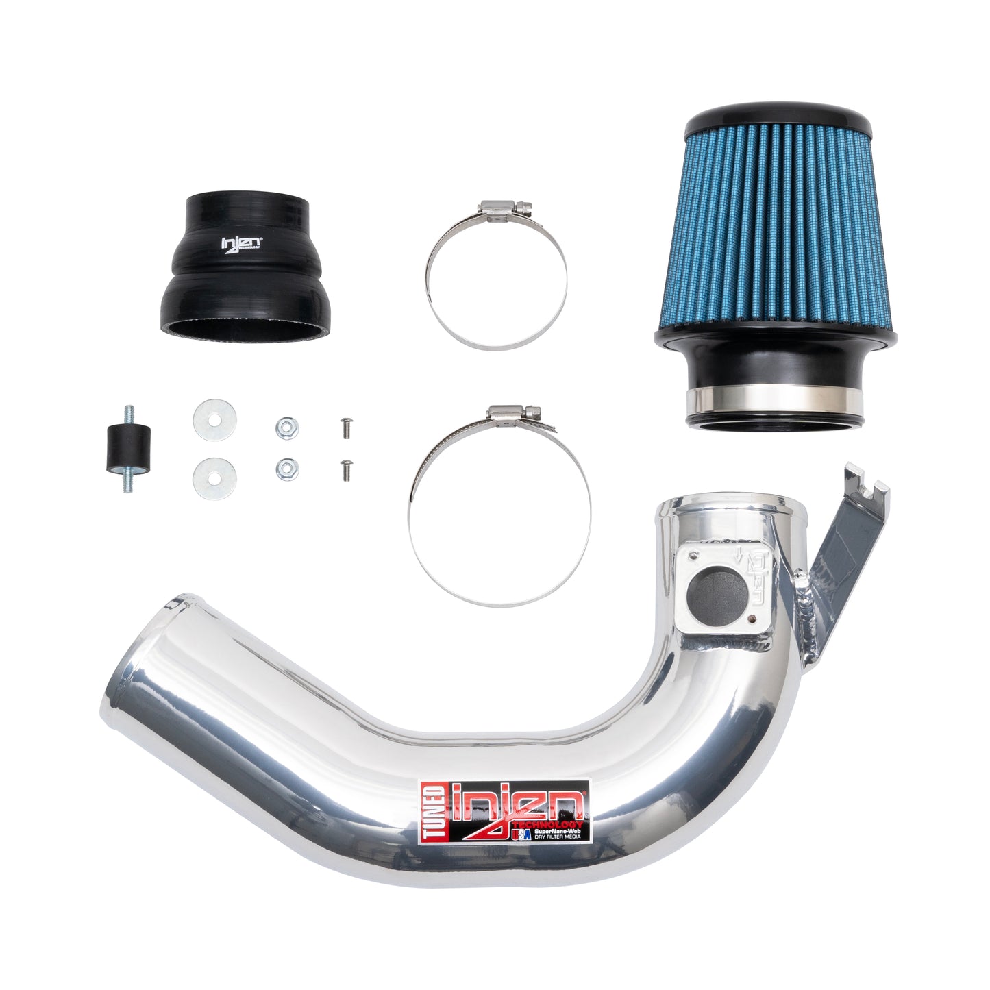 Injen 18-21 Mazda Mazda 6 L4-2.5L Turbo Polished SP Short Ram Cold Air Intake System SP6074P