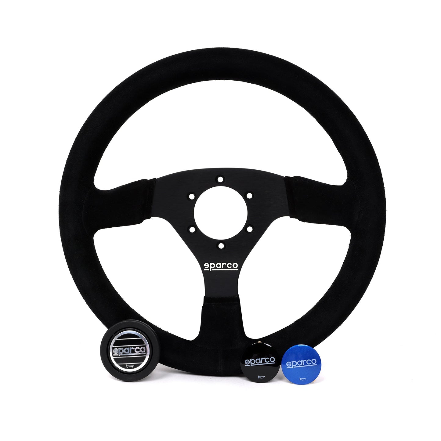 Sparco Steering Wheel 323 - Suede Black