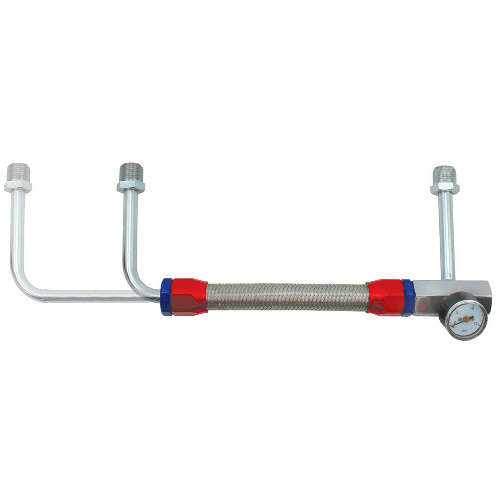 SPECTRE Dual Feed Holley Fuel Line Air and Fuel Carburetors and Components main image