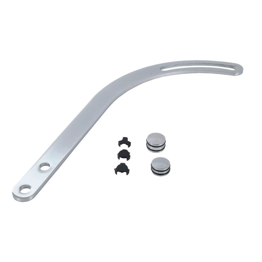 SPECTRE SBC Alternator Bracket Chrome Ignitions and Electrical Charging Systems main image