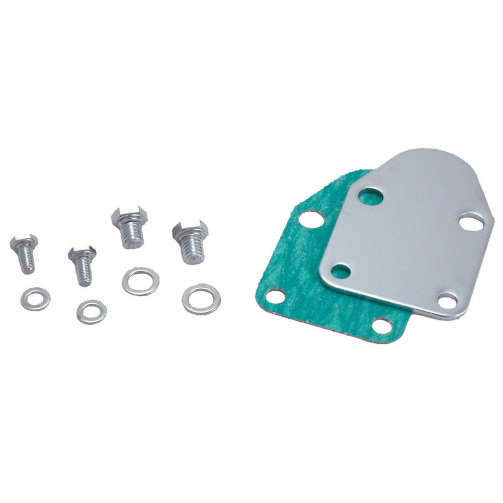 SPECTRE SBC Fuel Pump Block Off Plate Air and Fuel Fuel Pumps, Regulators and Components main image