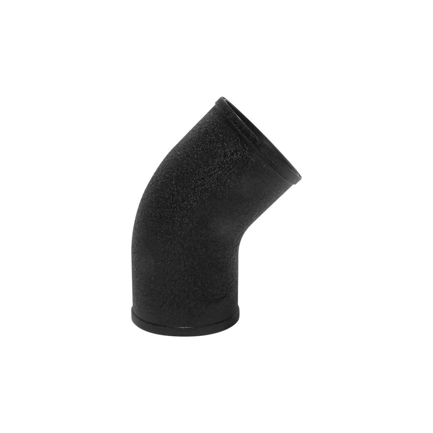 SPECTRE 3in 45 Degree Elbow Tube Black Air and Fuel Air Cleaners, Filters, Intakes and Components main image