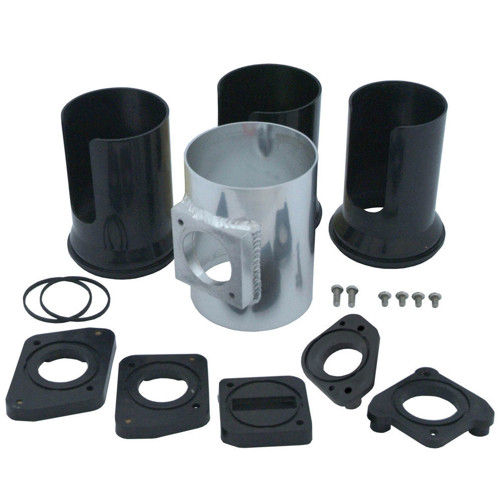 SPECTRE Adapter Kit; MAFS 3in Aluminum Air and Fuel Fuel Injection Systems and Components - Electronic main image