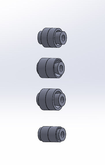 SPL Part ND Miata Rear Knuckle Bushing Kit