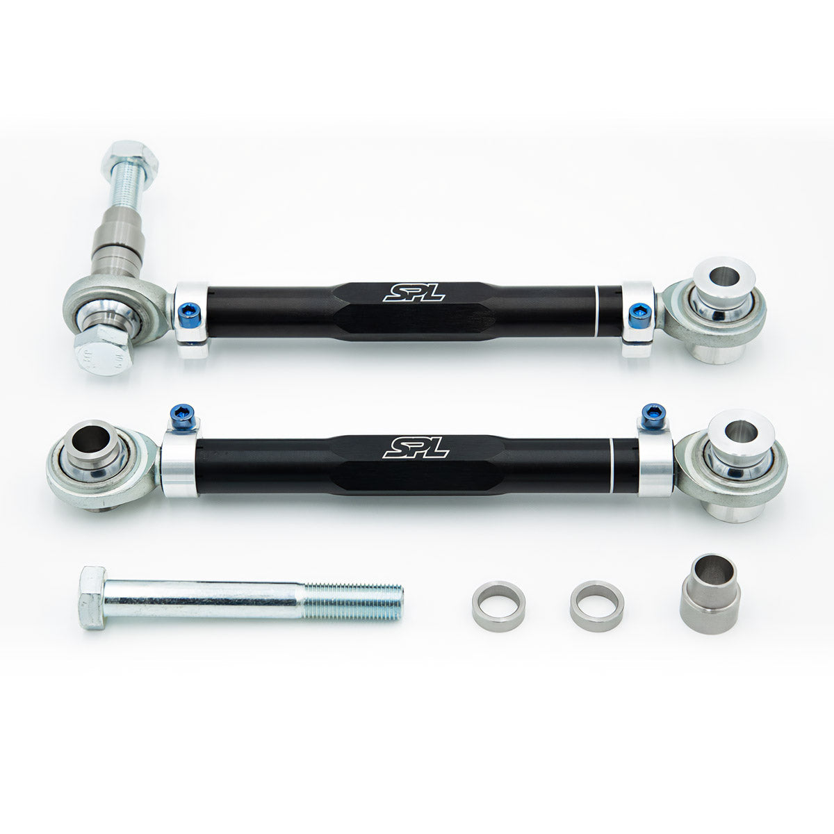 SPL Part Evo X Rear Toe Arms + Eccentric Lockouts