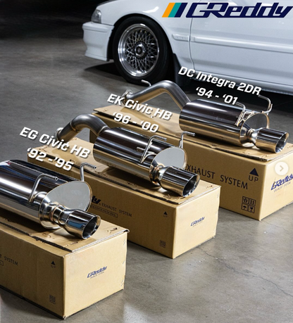 GReddy Supreme-SP Axle-Back Systems - classic Honda/Acura applications