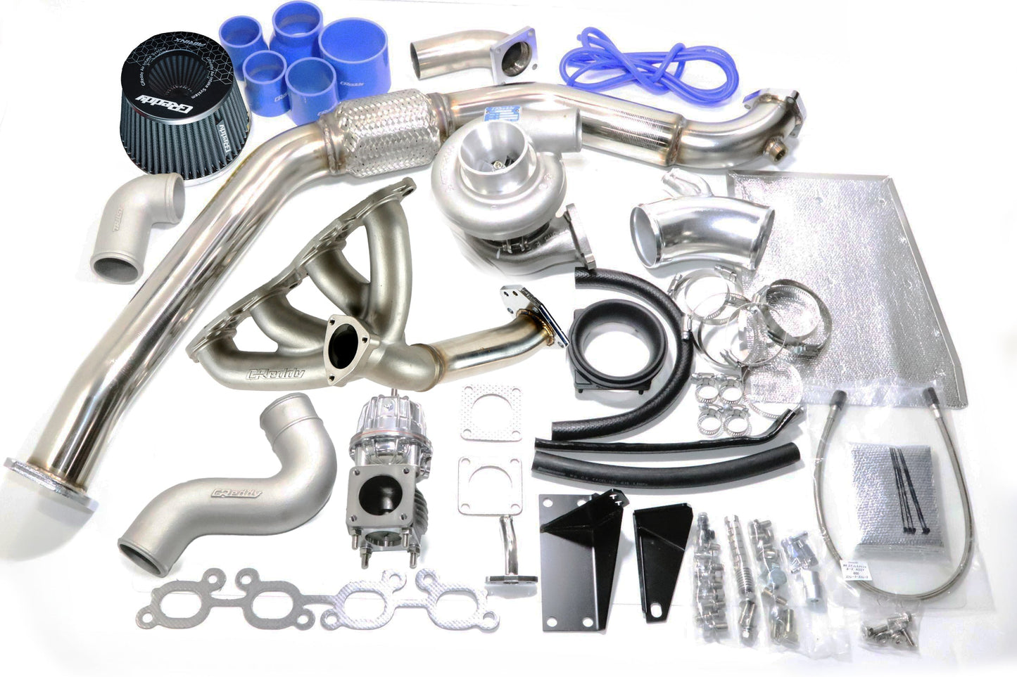 GReddy TURBO UPGRADE KIT S14/S15 TD06L2 20G 8CM W/G-R08 - (11520145 11520146 11520147 11520148 11520149 ) 11520150