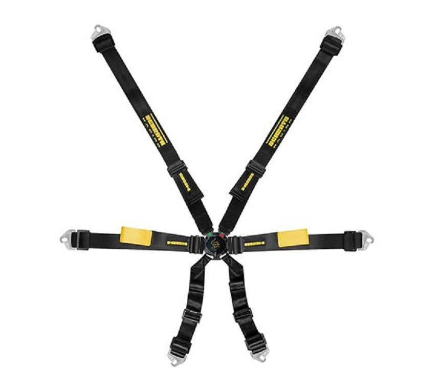 Schroth Racing 6pt Harness Enduro Black 2in Shoulder & Lap Safety Restraints Seat Belts and Harnesses main image