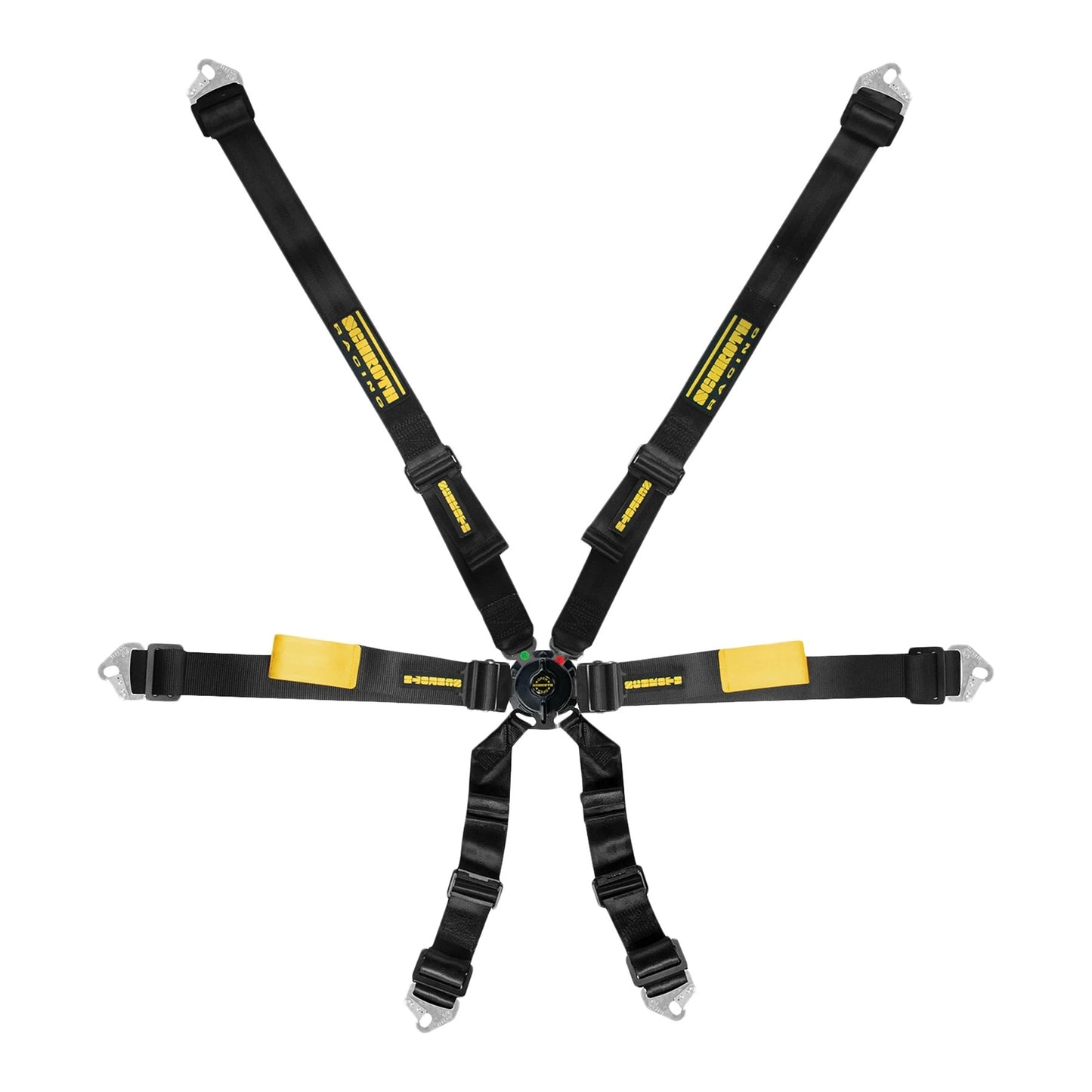 SCHROTH RACING Harness 6pt Enduro Black Shoulder & Lap Safety Equipment Safety Restraints main image