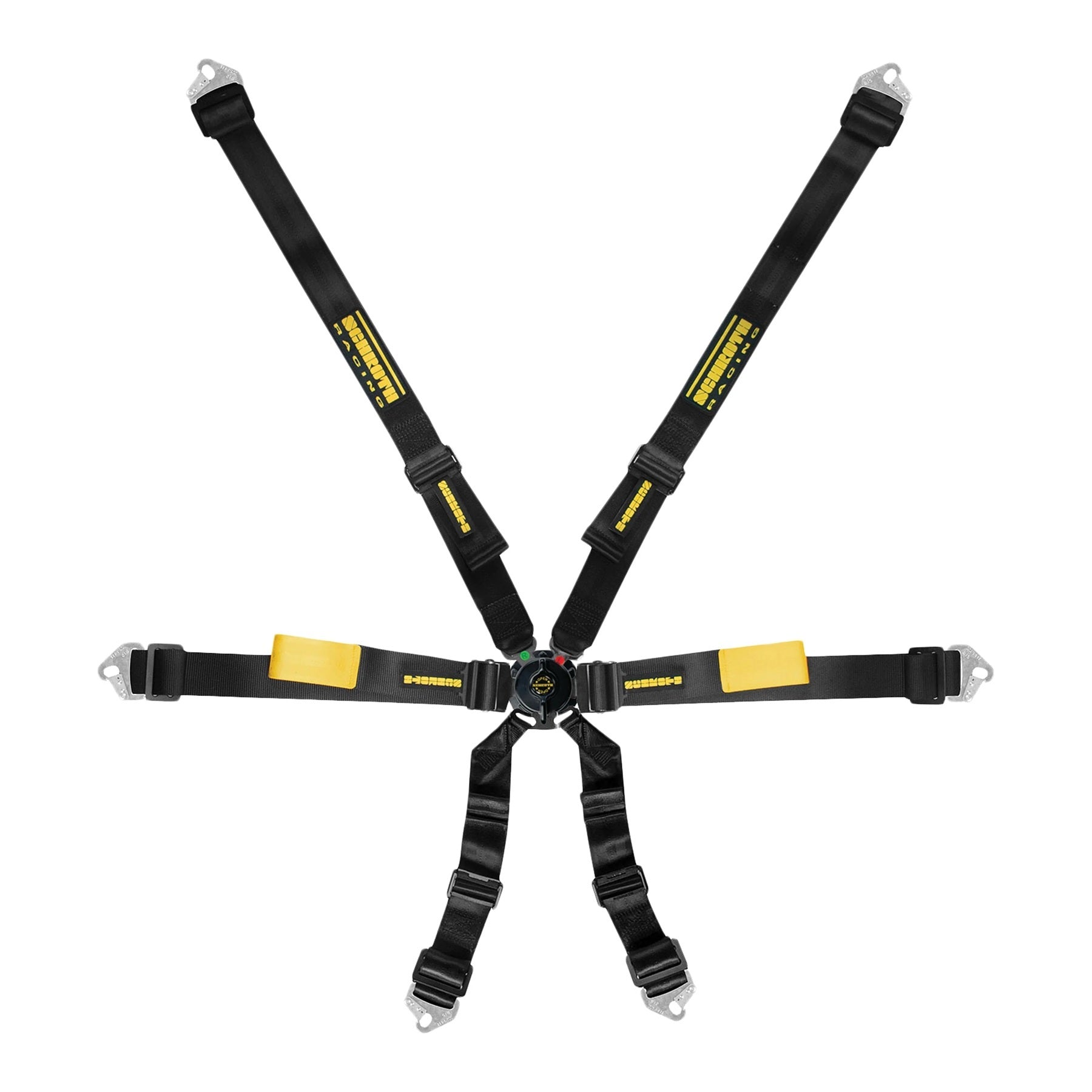 SCHROTH RACING Harness 6pt Enduro Black Shoulder & Lap Safety Equipment Safety Restraints main image
