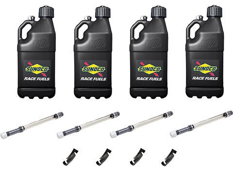 SUNOCO RACE JUGS Black Utility Jug 5 Gal Case Kit Tools Storage/Organizers main image