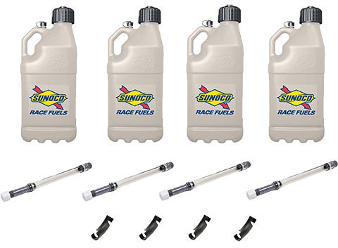 SUNOCO RACE JUGS Tan SUtility Jug 5 Gal Case Kit Tools Storage/Organizers main image