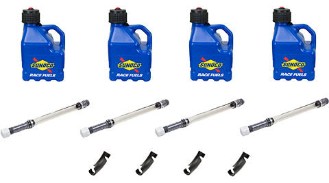 SUNOCO RACE JUGS Blue Utility Jug 3 Gal Case Kit Tools Storage/Organizers main image