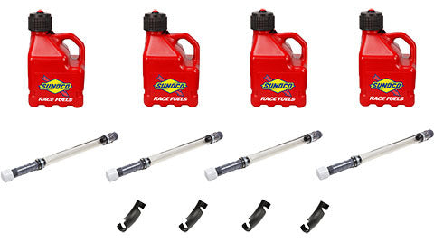 SUNOCO RACE JUGS Red Utility Jug 3 Gal Case Kit Tools Storage/Organizers main image
