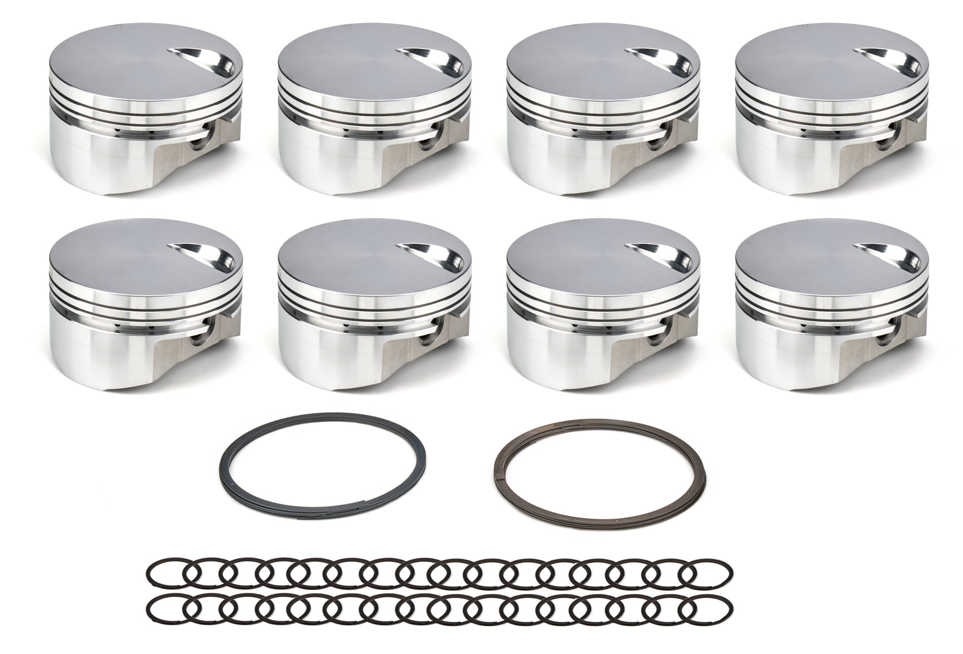 SPORTSMAN RACING PRODUCTS BBC FT Forged Piston Set 4.560 Bore -3.0cc Engines and Components Pistons and Piston Rings main image