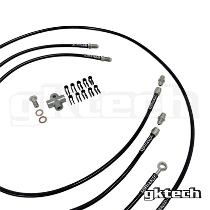 GKTech Lexus IS300 Wilwood Stand alone SS braided brake line kit