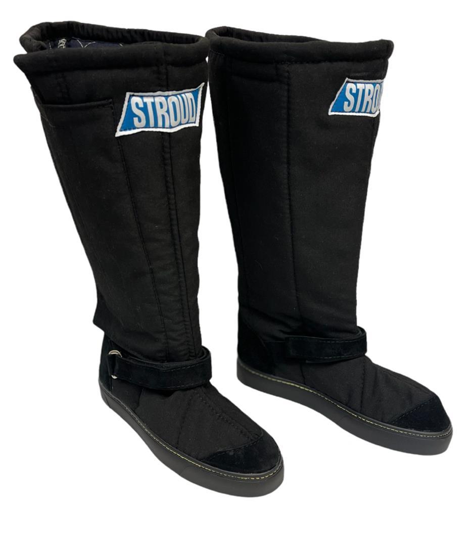 Stroud Safety Boots Black Nomex Mens size 11 SFI 20 Safety Clothing Driving Shoes and Boots main image