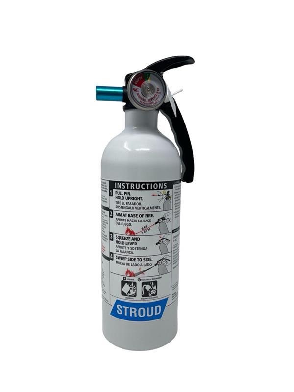 Stroud Safety Fire Extinguisher 2lb Portable Class BC Fire Extinguishers Fire Extinguishers main image