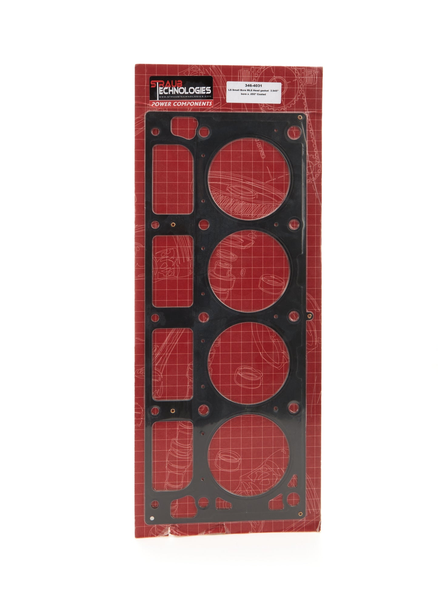 Straub Technologies Inc. LS MLS Head Gasket 3.985 Bore .050 STT346-4031