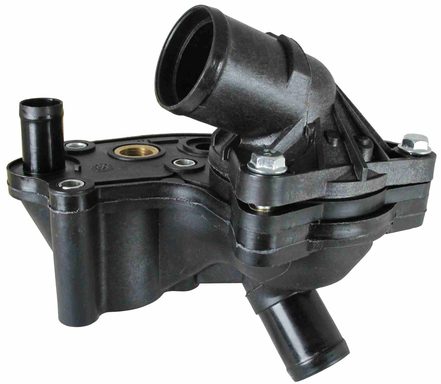 CARQUEST Caps and Stats Engine Coolant Thermostat / Water Outlet Assembly 15259