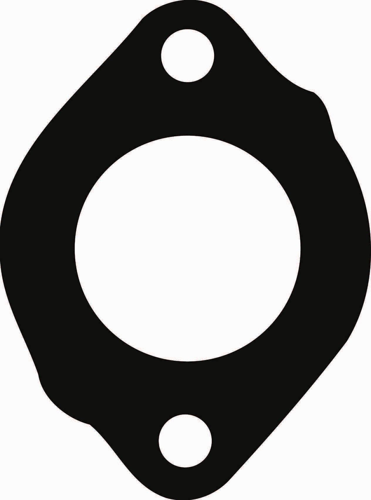 CARQUEST Caps and Stats Engine Coolant Thermostat Gasket 27186