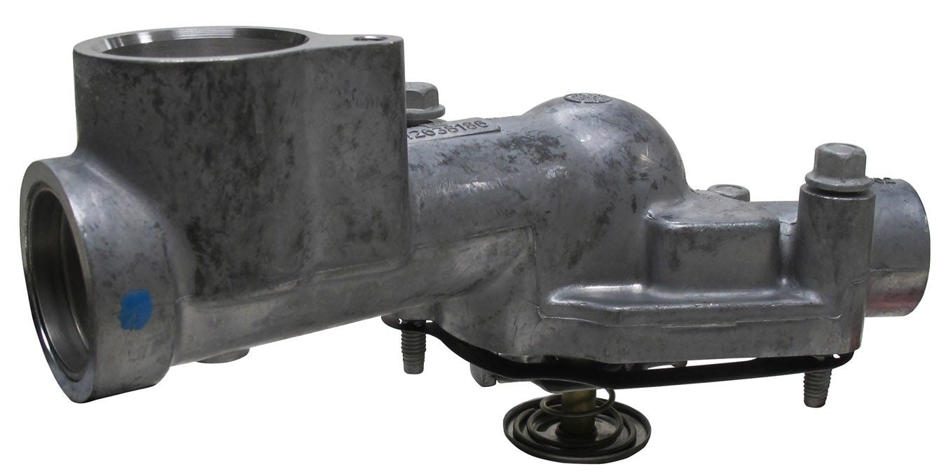CARQUEST Caps and Stats Engine Coolant Thermostat / Water Outlet Assembly 49288