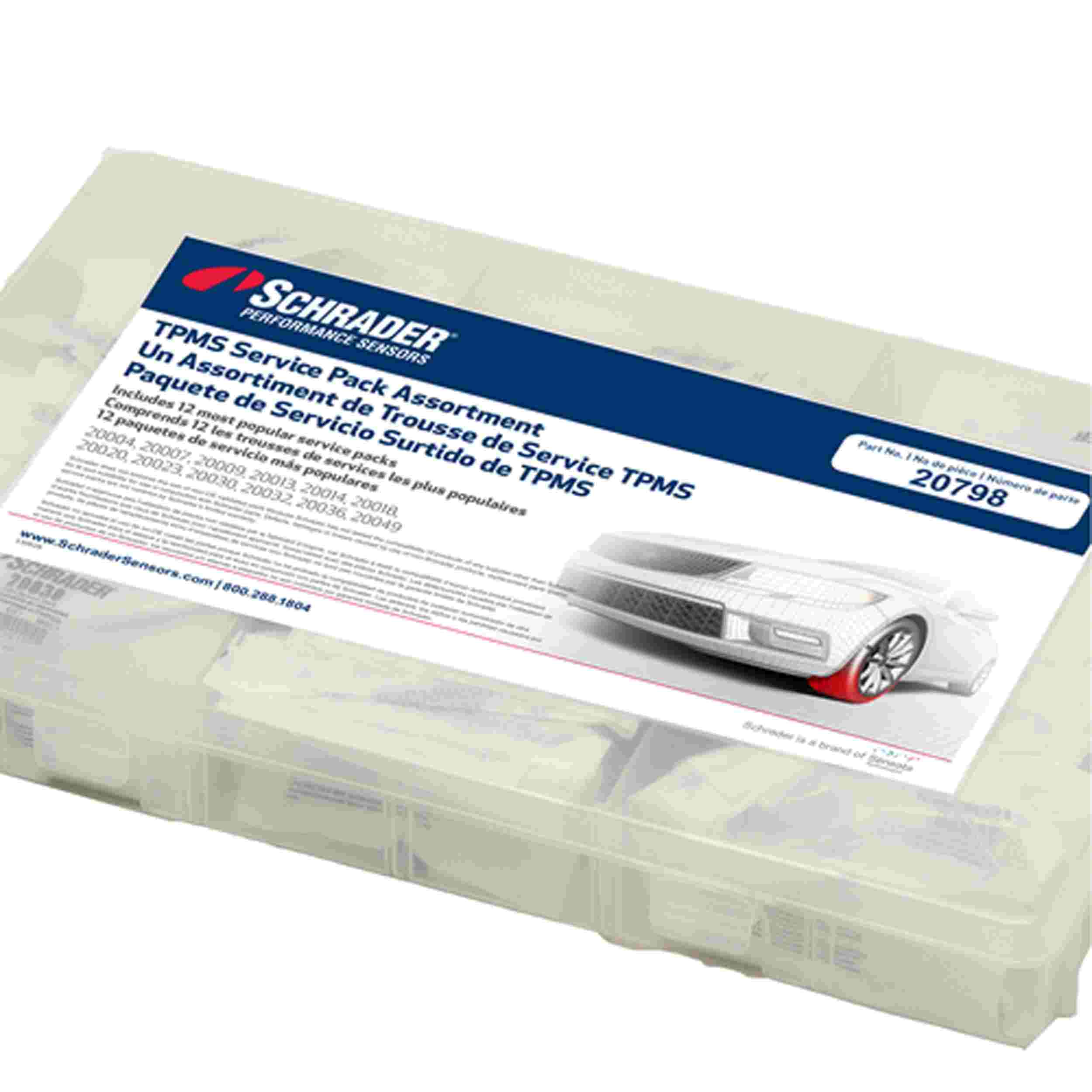 Schrader TPMS Solutions Tire Pressure Monitoring System Sensor Service Kit 20798