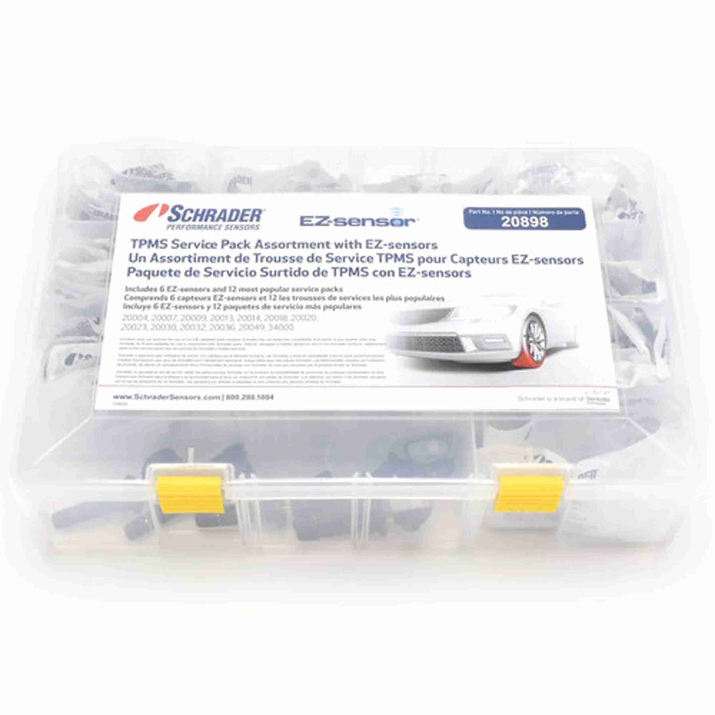 Schrader TPMS Solutions Tire Pressure Monitoring System Sensor Service Kit 20898