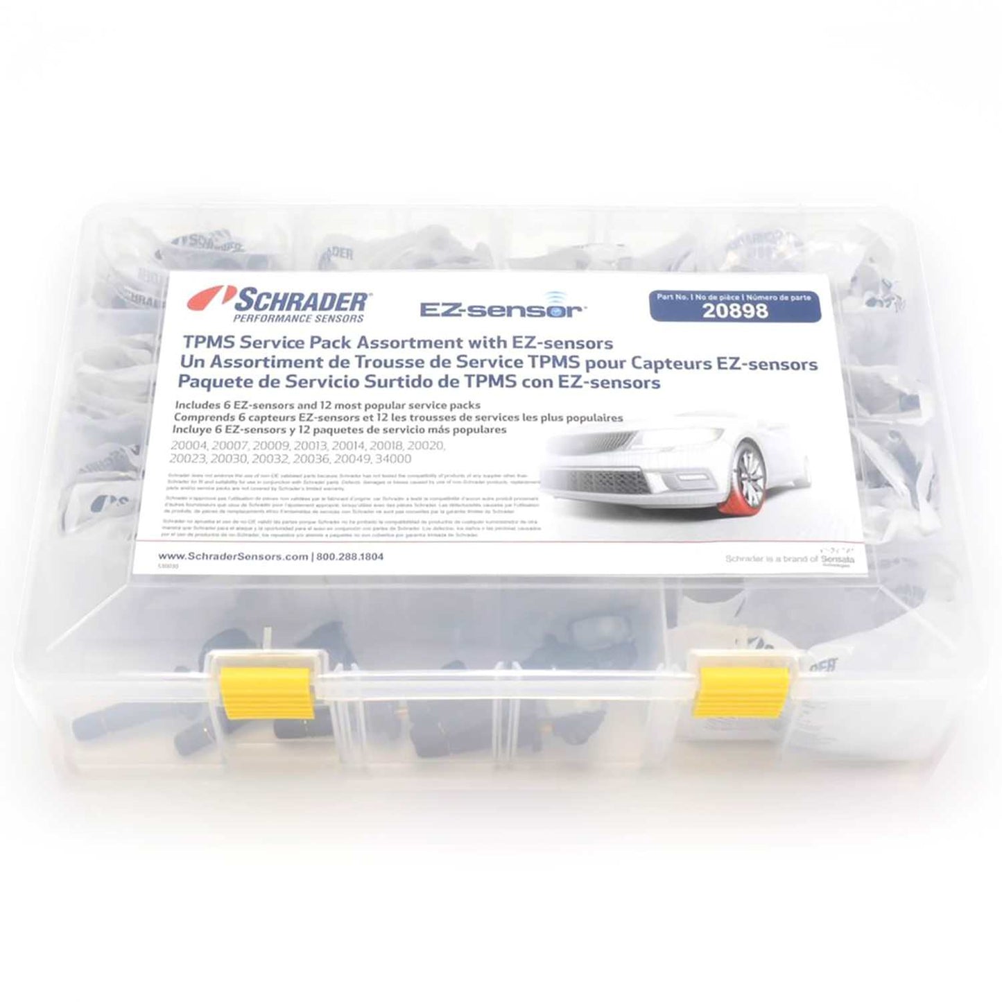 Schrader TPMS Solutions Tire Pressure Monitoring System Sensor Service Kit 20898